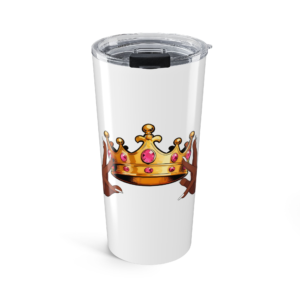 20oz KJ Flips Crowned Tumbler Stainless Insulated Travel Cup Dark