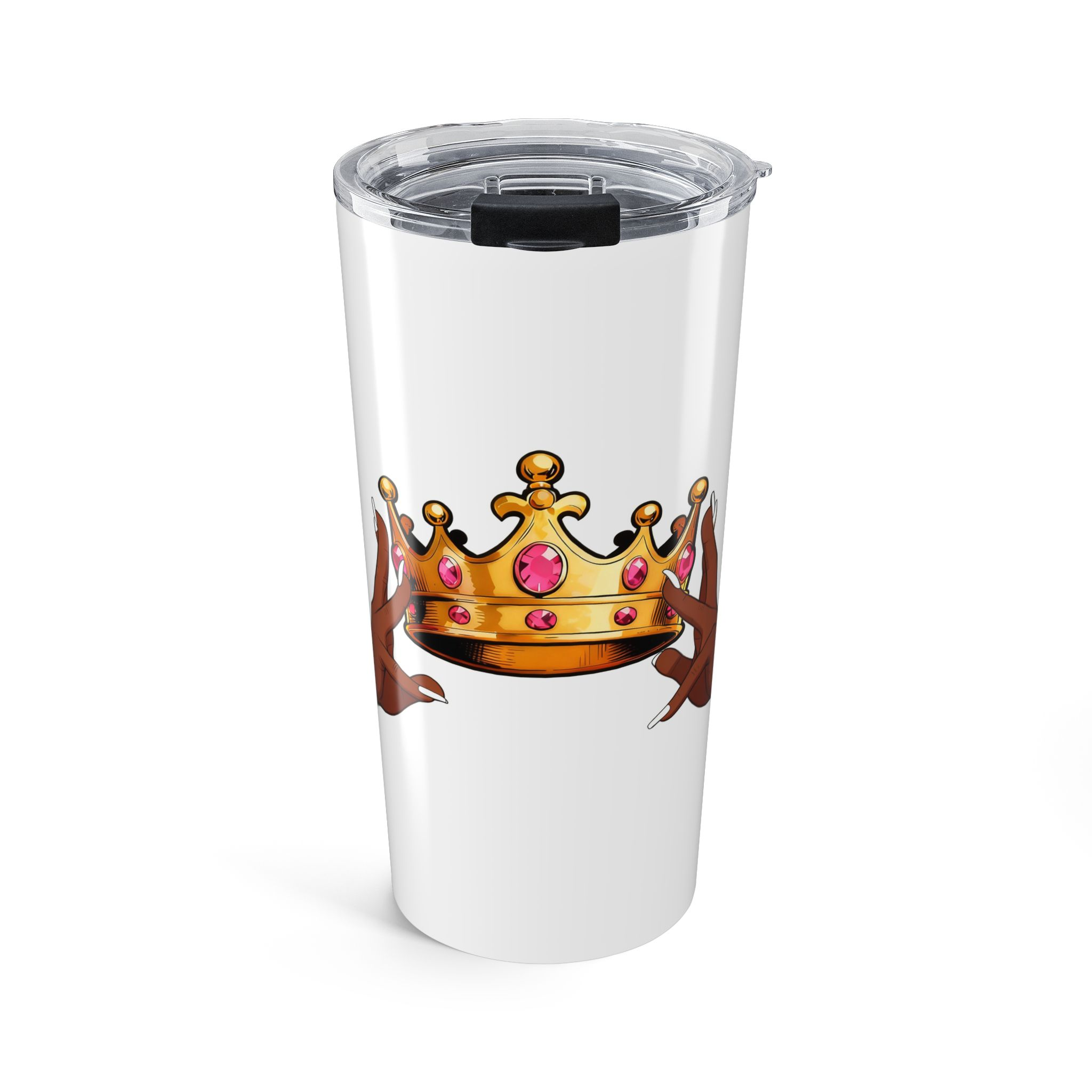 20oz KJ Flips Crowned Tumbler Stainless Insulated Travel Cup Dark