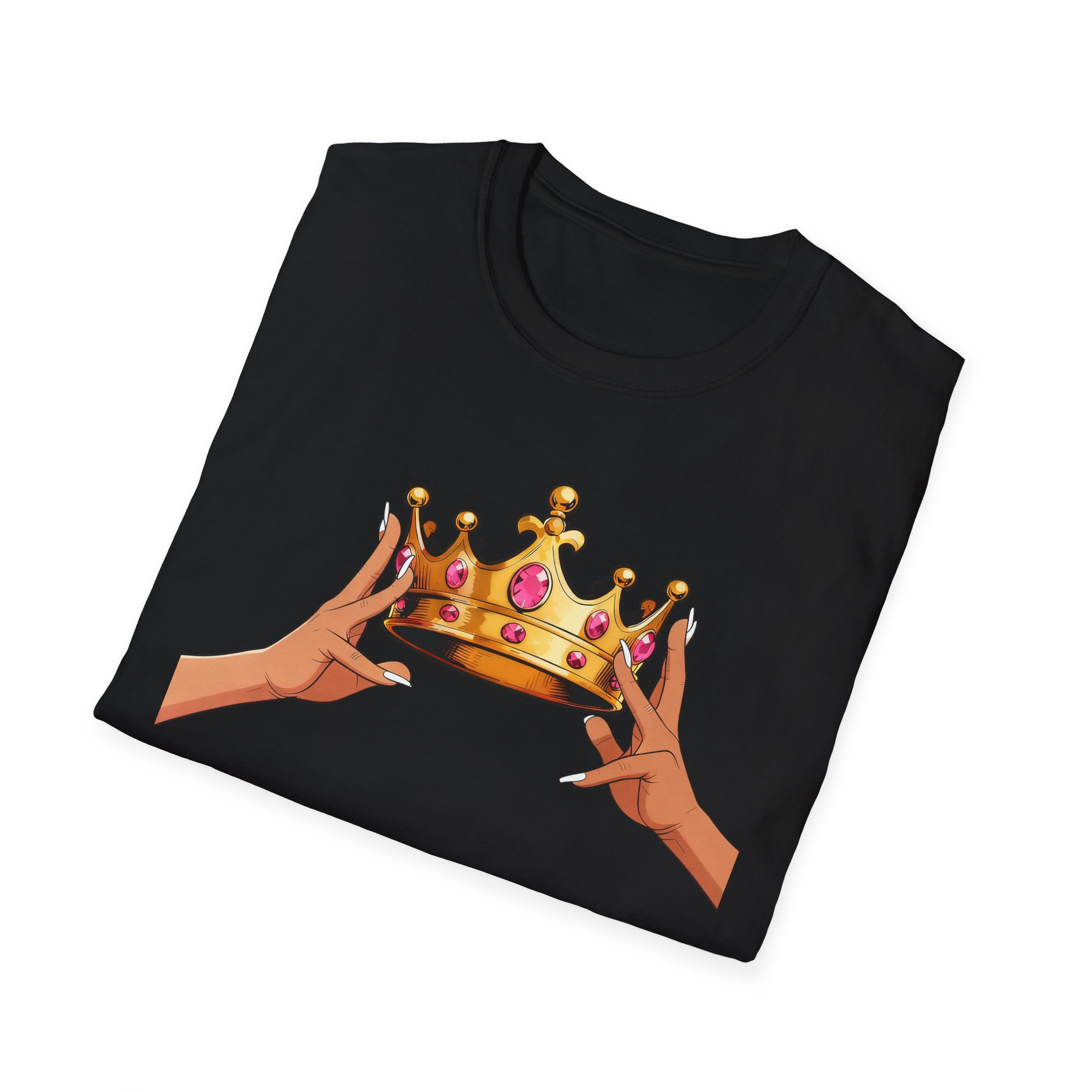 KJ Flips Crowned T-Shirt — Brown - Image 4