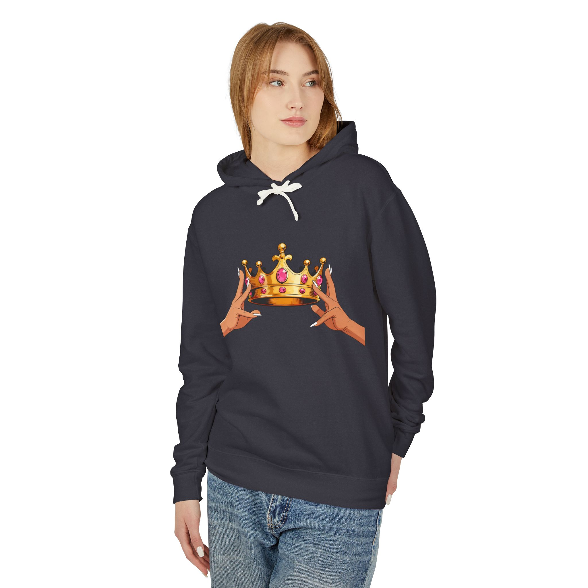KJ Flips Crowned Hoodie-Brown - Image 3