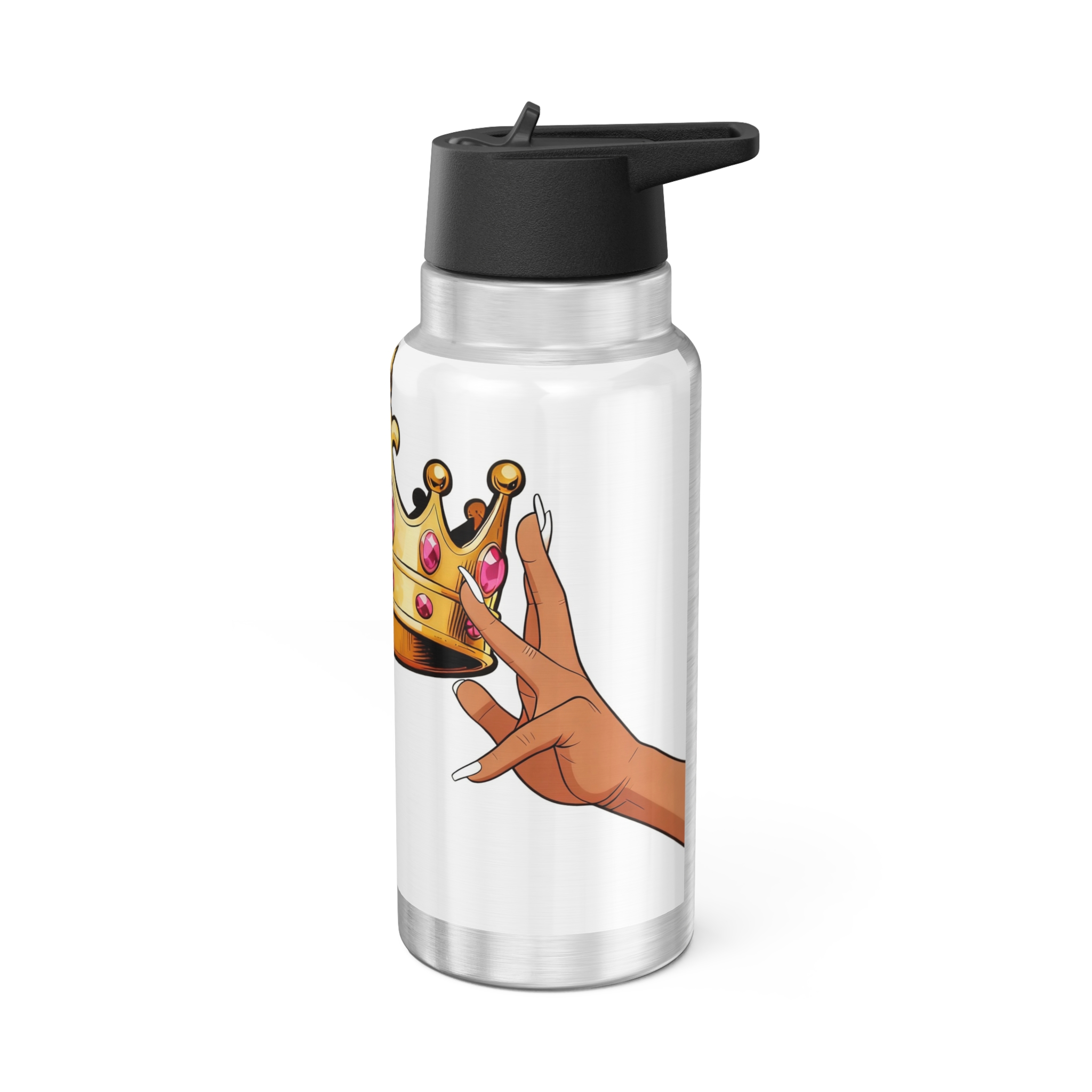 32oz Gator Tumbler — Crown & Gator Grip Travel Bottle - Image 4