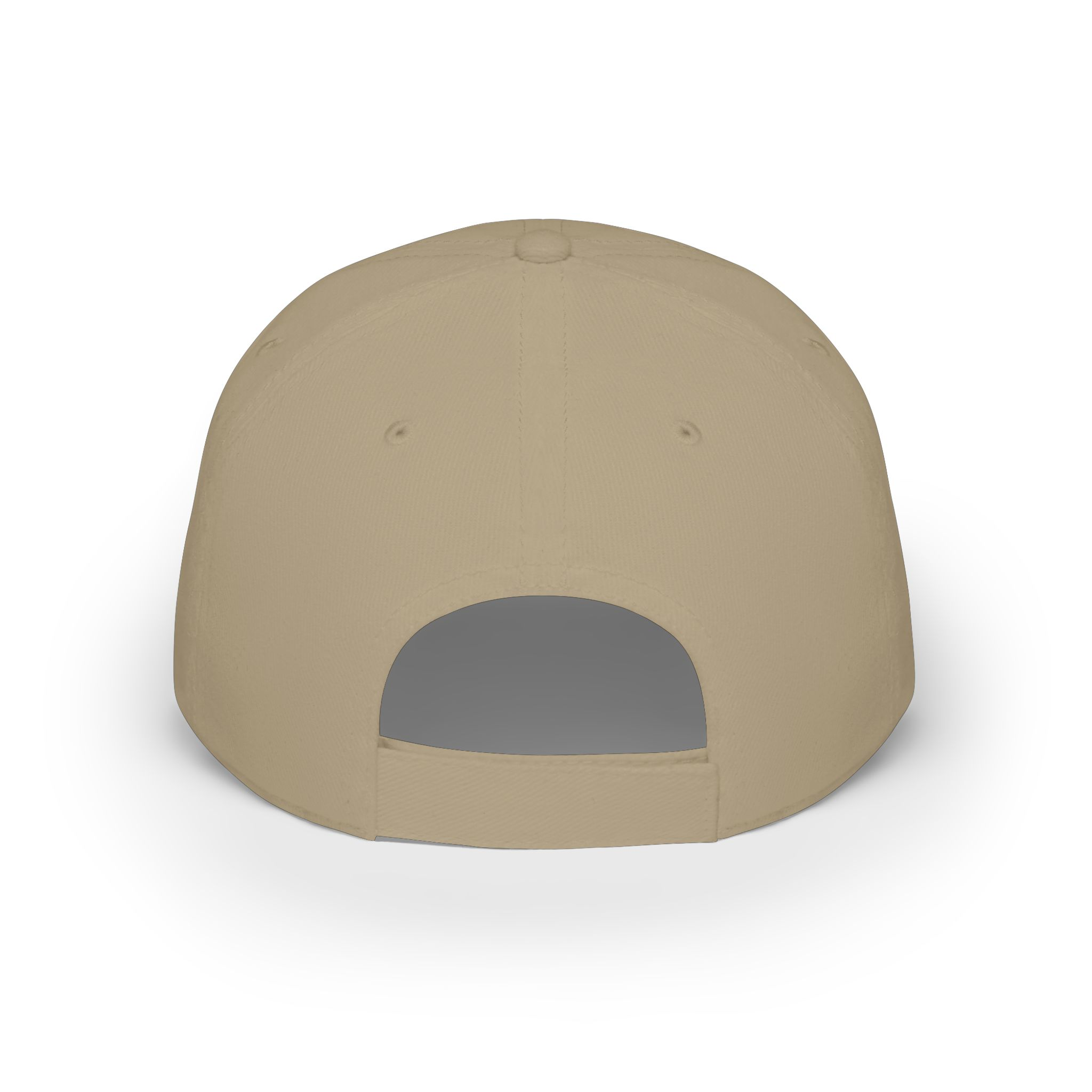 KJ Flips Crowned Baseball Cap-Dark — Black Low Profile Hat - Image 6