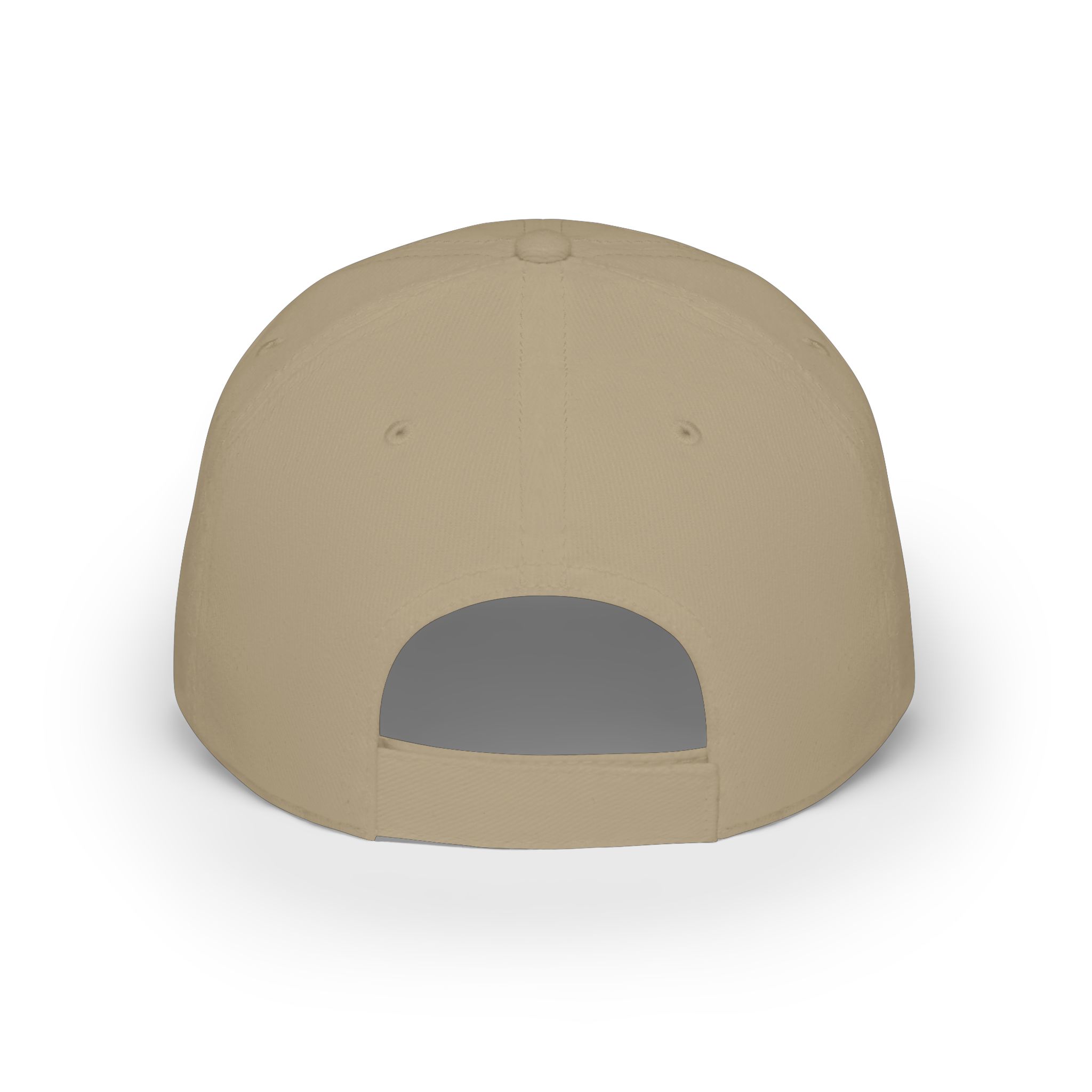 KJ Flips Crowned Baseball Cap-Dark — Black Low Profile Hat - Image 6