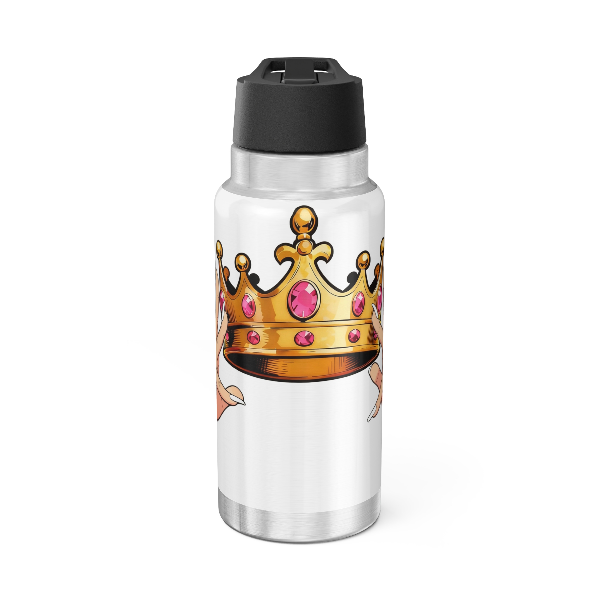 32oz Gator Tumbler – Crown & Claw Insulated Water Bottle