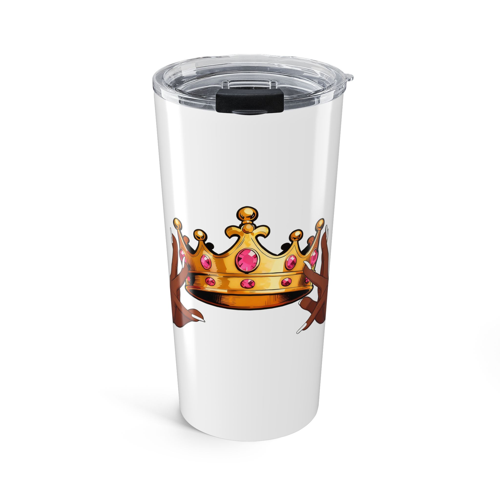 20oz KJ Flips Crowned Tumbler Stainless Insulated Travel Cup Dark
