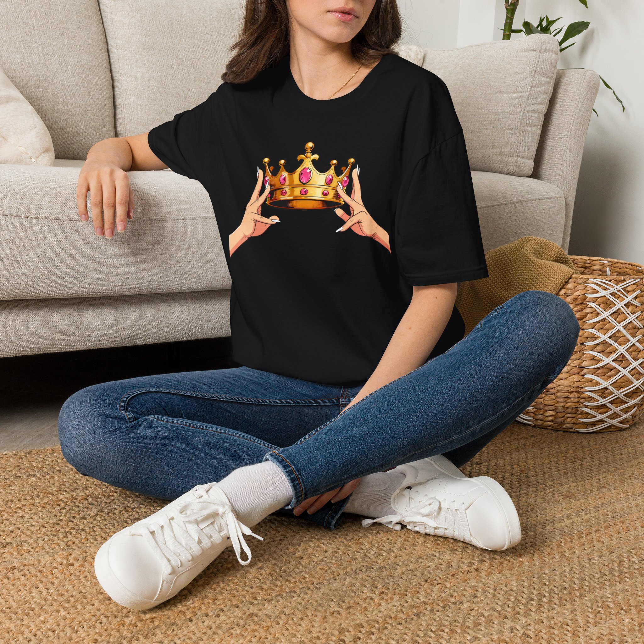 KJ Flips Crowned T-Shirt — Light - Image 6