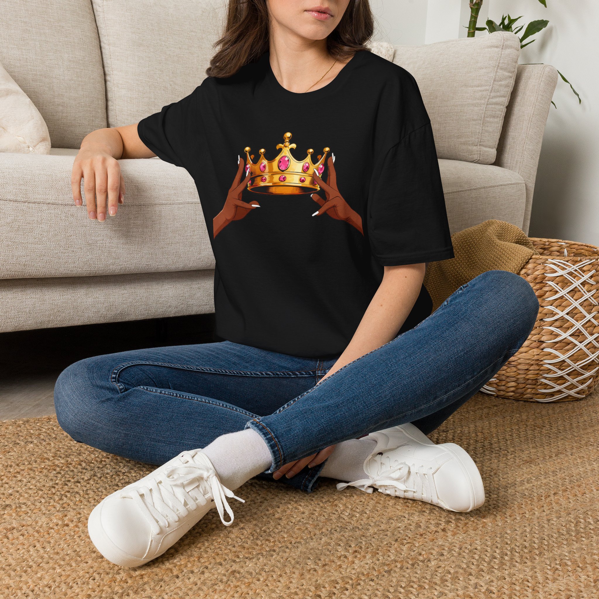 KJ Flips Crowned T-Shirt — Dark - Image 6
